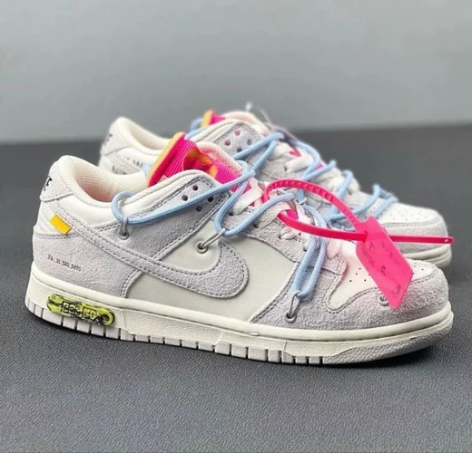 Off-White x Nike Dunk Low en Off-White x Nike Dunk Low
